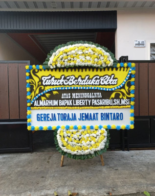 Papan Bunga Duka di Keparakan
