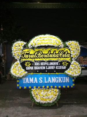Papan Bunga Duka di Keparakan