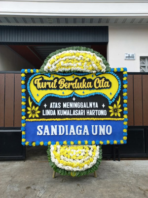 Papan Bunga Duka di Keparakan