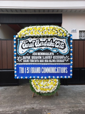 Papan Bunga Duka di Keparakan